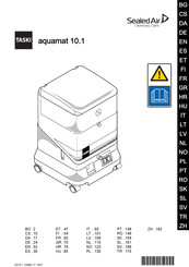 diversey Sealed Air Taski Aquamat 10.1 Vertaling Van De Originele Handleiding