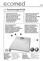 Ecomed 23510 Gebruiksaanwijzing