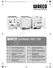 Dometic WAECO CoolMatic HDC-150 Montagehandleiding En Gebruiksaanwijzing