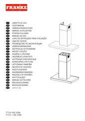 Franke FTLN I H45 X/BK Gebruiksaanwijzing
