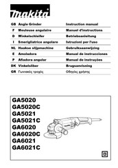 Makita GA6021 Gebruiksaanwijzing