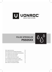 VONROC PS505 Series Vertaling Van De Oorspronkelijke Gebruiksaanwijzing