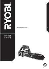 Ryobi RCS1935 Gebruiksaanwijzing