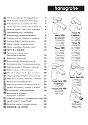 Hansgrohe Focus Care 70 31908000 Gebruiksaanwijzing