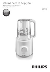 Philips AVENT SCF870 Handleiding