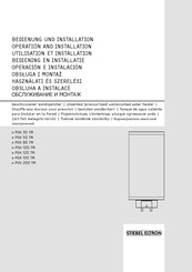 Stiebel Eltron PSH 80 TM Handleiding Voor Bediening En Installatie