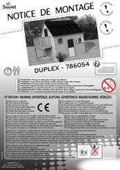 Soulet DUPLEX 786054 Handleiding