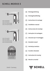 Schell MODUS E 02 173 06 99 Montagehandleiding