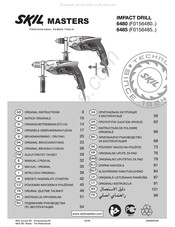 SKIL MASTERS 6480 Originele Gebruiksaanwijzing