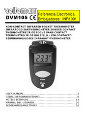 Velleman DVM105 Gebruikershandleiding