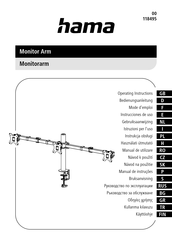 Hama 00118495 Gebruiksaanwijzing