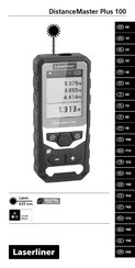 LaserLiner DistanceMaster Plus 100 Handleiding