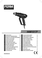 Ferm Industrial HAM1017P Vertaling Van De Oorspronkelijke Gebruiksaanwijzing