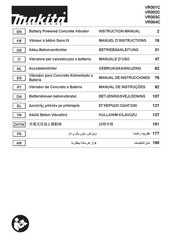 Makita VR001C Gebruiksaanwijzing