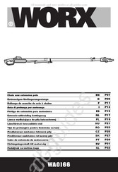 Worx WA0166 Handleiding