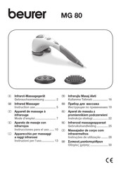 Beurer MG 80 Gebruikshandleiding