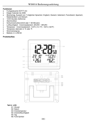 Technoline WS8014 Handleiding