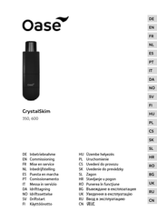 Oase CrystalSkim 350 Handleiding