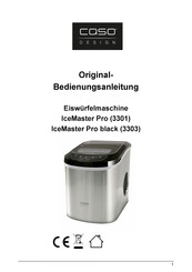 CASO DESIGN IceMaster Pro black Handleiding