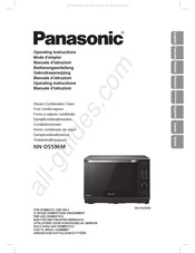 Panasonic NN-DS596M Gebruiksaanwijzing