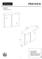 finori PRA73/018 Handleiding