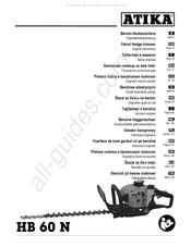 ATIKA HB 60 N Oorspronkelijke Gebruiksaanwijzing
