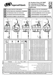 Ingersoll Rand BSD 165 Gebruiksaanwijzing