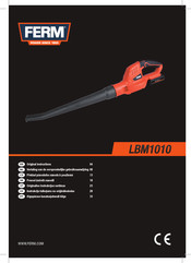 Ferm LBM1010 Vertaling Van De Oorspronkelijke Gebruiksaanwijzing