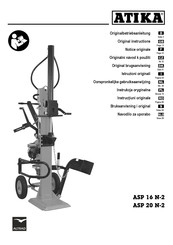 ATIKA ASP 16 N-2 Oorspronkelijke Gebruiksaanwijzing