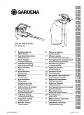 Gardena ErgoJet 3000 Gebruiksaanwijzing