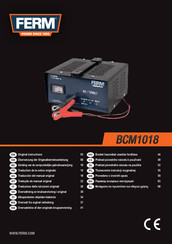 Ferm BCM1018 Vertaling Van De Oorspronkelijke Gebruiksaanwijzing