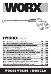 Worx HYDROSHOT WG630E Handleiding