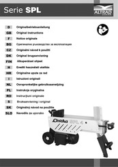 Altrad Lescha SPL 4 Oorspronkelijke Gebruiksaanwijzing