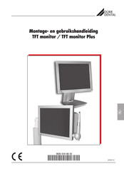 Durr Dental TFT monitor Plus Montage- En Gebruikshandleiding