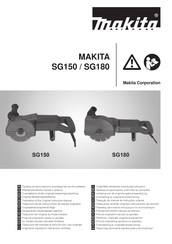 Makita SG180 Vertaling Van De Originele Gebruiksaanwijzing