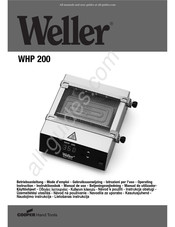 Weller WHP 200 Gebruiksaanwijzing