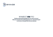 ECOVACS Winbot W1 Pro Gebruiksaanwijzing