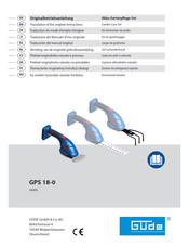 Gude GPS 18-0 Vertaling Van De Originele Gebruiksaanwijzing