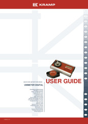 Kramp UNIMETER DIGITAL Gebruikershandleiding