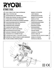 Ryobi ETMS-1426 Gebruikershandleiding