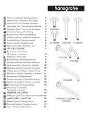 Hansgrohe 27389 Series Gebruiksaanwijzing