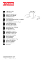 Franke FST DRIP-FREE 60 X/2 KL Gebruiksaanwijzing