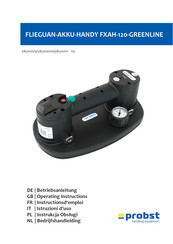 probst FXAH-120-GREENLINE Bedrijfshandleiding