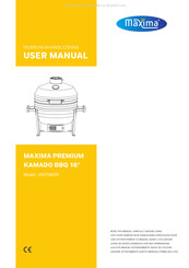 Maxima PREMIUM KAMADO BBQ 16 Gebruikershandleiding