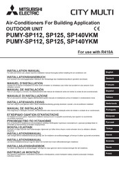 Mitsubishi Electric City Multi PUMY-SP140VKM Installatiehandleiding