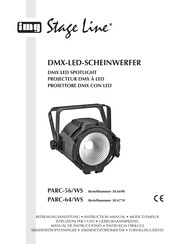 IMG STAGELINE PARC-56/WS Gebruiksaanwijzing
