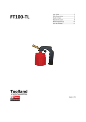 Toolland FT100-TL Gebruiksaanwijzing