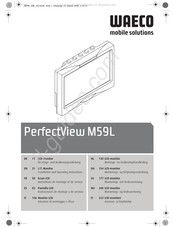 Waeco PerfectView M59L Montage- En Bedieningshandleiding