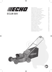 Echo ECLM-58V Instructies