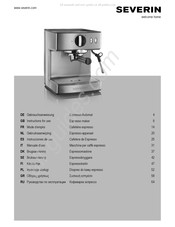 SEVERIN KA 5990 Gebruiksaanwijzing